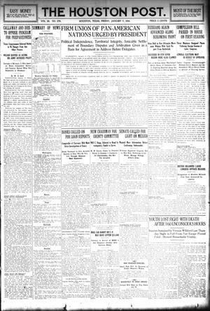 The Houston Post. (Houston, Tex.), Vol. 30, No. 279, Ed. 1 Friday, January 7, 1916