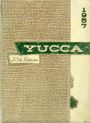 Primary view of object titled 'The Yucca, Yearbook of North Texas State College, 1957'.