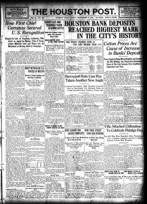 The Houston Post. (Houston, Tex.), Vol. 31, No. 166, Ed. 1 Sunday, September 17, 1916