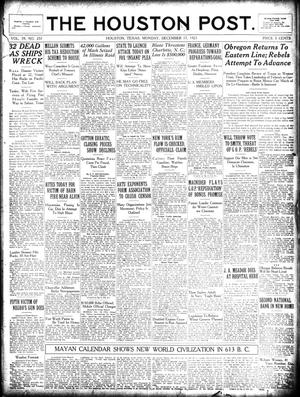 The Houston Post. (Houston, Tex.), Vol. 39, No. 257, Ed. 1 Monday, December 17, 1923