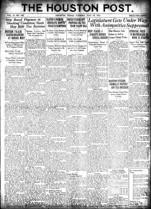 The Houston Post. (Houston, Tex.), Vol. 37, No. 106, Ed. 1 Tuesday, July 19, 1921