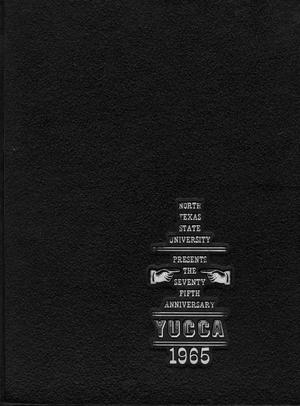 Primary view of object titled 'The Yucca, Yearbook of North Texas State University, 1965'.