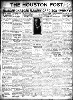 The Houston Post. (Houston, Tex.), Vol. 35, No. 270, Ed. 1 Tuesday, December 30, 1919