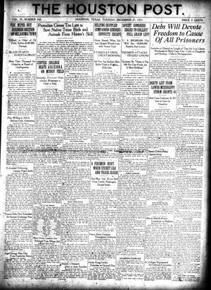 The Houston Post. (Houston, Tex.), Vol. 37, No. 268, Ed. 1 Tuesday, December 27, 1921