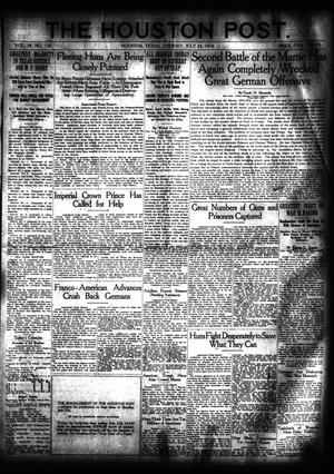 The Houston Post. (Houston, Tex.), Vol. 34, No. 110, Ed. 1 Tuesday, July 23, 1918