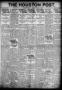 Primary view of The Houston Post. (Houston, Tex.), Vol. 37, No. 190, Ed. 1 Tuesday, October 11, 1921
