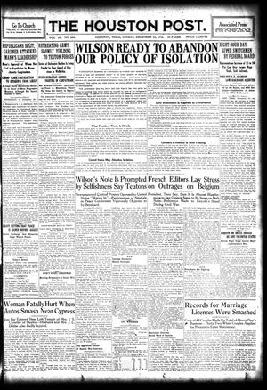 The Houston Post. (Houston, Tex.), Vol. 31, No. 264, Ed. 1 Sunday, December 24, 1916