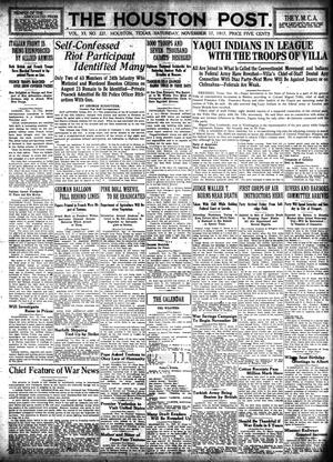 The Houston Post. (Houston, Tex.), Vol. 33, No. 227, Ed. 1 Saturday, November 17, 1917