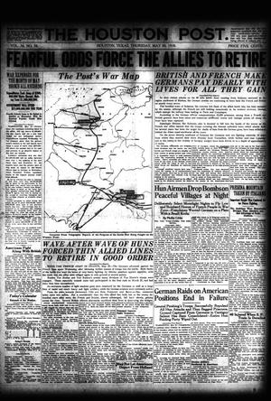 The Houston Post. (Houston, Tex.), Vol. 34, No. 56, Ed. 1 Thursday, May 30, 1918