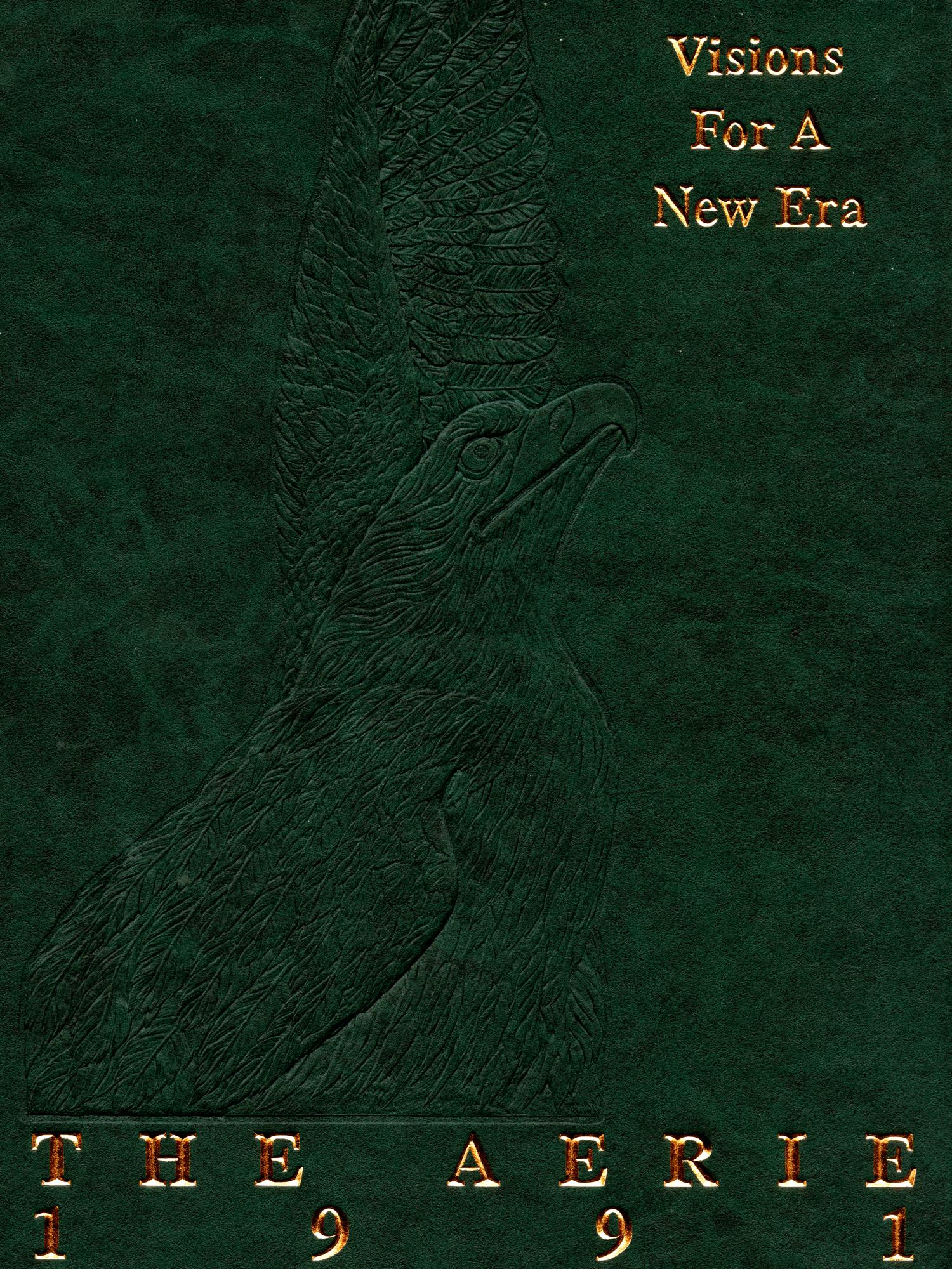 The Aerie, Yearbook of the University of North Texas, 1991
                                                
                                                    Front Cover
                                                