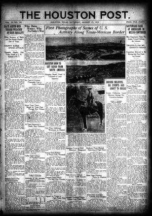 The Houston Post. (Houston, Tex.), Vol. 35, No. 141, Ed. 1 Saturday, August 23, 1919