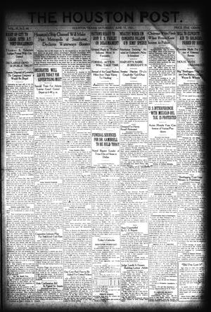 The Houston Post. (Houston, Tex.), Vol. 37, No. 68, Ed. 1 Saturday, June 11, 1921