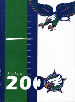 Primary view of object titled 'The Aerie, Yearbook of University of North Texas, 2000'.