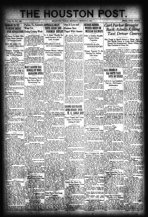 The Houston Post. (Houston, Tex.), Vol. 36, No. 338, Ed. 1 Monday, March 7, 1921