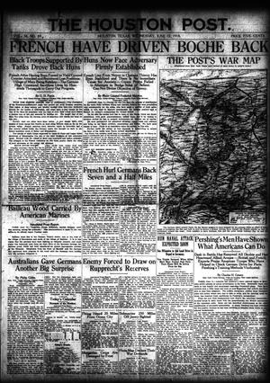 The Houston Post. (Houston, Tex.), Vol. 34, No. 69, Ed. 1 Wednesday, June 12, 1918