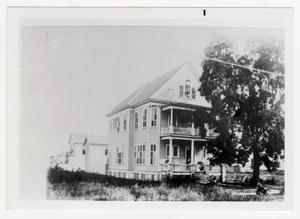 Primary view of object titled '[Two Story White House]'.