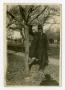 Photograph: [Willis Pruitt Leaning on a Tree]
