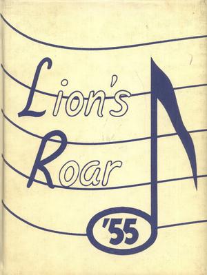Primary view of object titled 'Lion's Roar, Yearbook of the North Texas Laboratory School, 1955'.