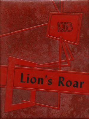 Primary view of object titled 'Lion's Roar, Yearbook of the North Texas Laboratory School, 1958'.