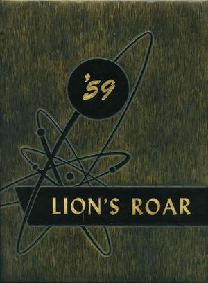 Primary view of object titled 'Lion's Roar, Yearbook of the North Texas Laboratory School, 1959'.