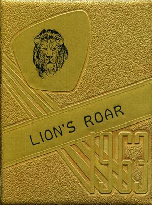 Primary view of object titled 'Lion's Roar, Yearbook of the North Texas Junior High School, 1963'.