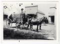 Photograph: [Man and Cart of Cotton]