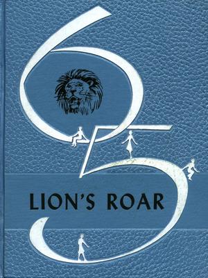 Primary view of object titled 'Lion's Roar, Yearbook of the North Texas Junior High School, 1965'.