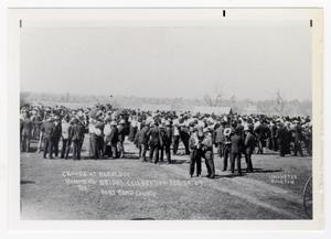 Primary view of object titled '[Barbeque at Rosenberg Bridge Celebration]'.