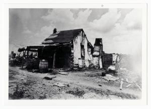 Primary view of object titled '[Shed in Poor State]'.