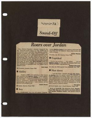 [Scrapbook of Barbara Jordan's Activities, January - December 1977]