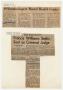 Primary view of [Barbara C. Jordan Newspaper Clippings and Photographs: January-June 1970]