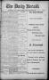 Newspaper: The Daily Herald (Brownsville, Tex.), Vol. 1, No. 24, Ed. 1, Saturday…