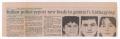Thumbnail image of item number 2 in: '[Clipping from Dallas Times Herald Newspaper'.