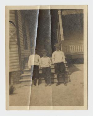 [Photograph of Three Boys]