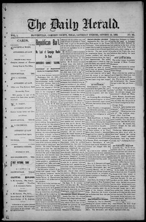 The Daily Herald (Brownsville, Tex.), Vol. 1, No. 90, Ed. 1, Saturday, October 15, 1892