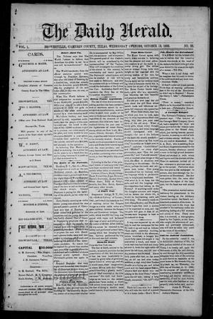 The Daily Herald (Brownsville, Tex.), Vol. 1, No. 93, Ed. 1, Wednesday, October 19, 1892