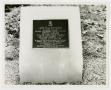Thumbnail image of item number 1 in: '[Photograph of 44th Tank Battalion Memorial Stone]'.