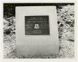 Thumbnail image of item number 1 in: '[Photograph of 43rd Tank Battalion Memorial Stone]'.