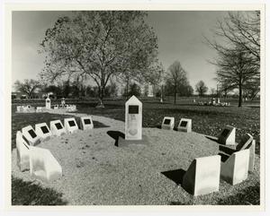 Primary view of object titled '[Photograph of Armor Unit Memorial Park in Fort Knox]'.