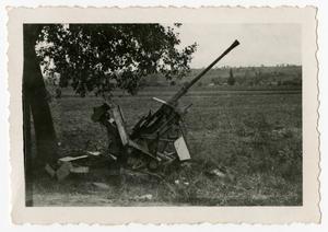[Photograph of German Anti-Aircraft Gun]