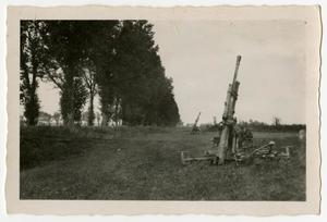 [Photograph of 76mm Guns in France]