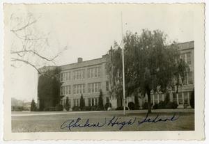 [Photograph of Abilene High School]