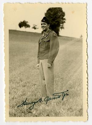 [Photograph of Henry B. Garrett Jr.]