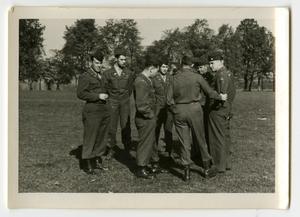 Primary view of object titled '[Photograph of Soldiers in Field]'.