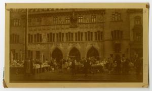 Primary view of object titled '[Photograph of Basel, Switzerland Town Hall]'.