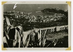 Primary view of object titled '[Photograph of Monte Carlo Coast]'.