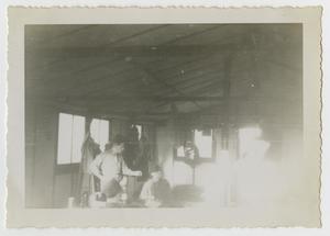 [Photograph of Soldiers in Barracks]