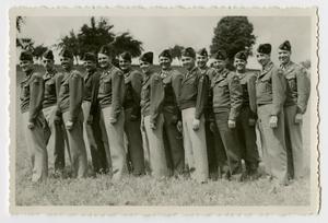 [Photograph of Officers in a Field]