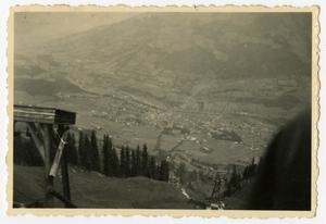 [Photograph of Town in Valley]