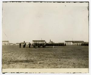 Primary view of object titled '[Photograph of MRTC Parade]'.